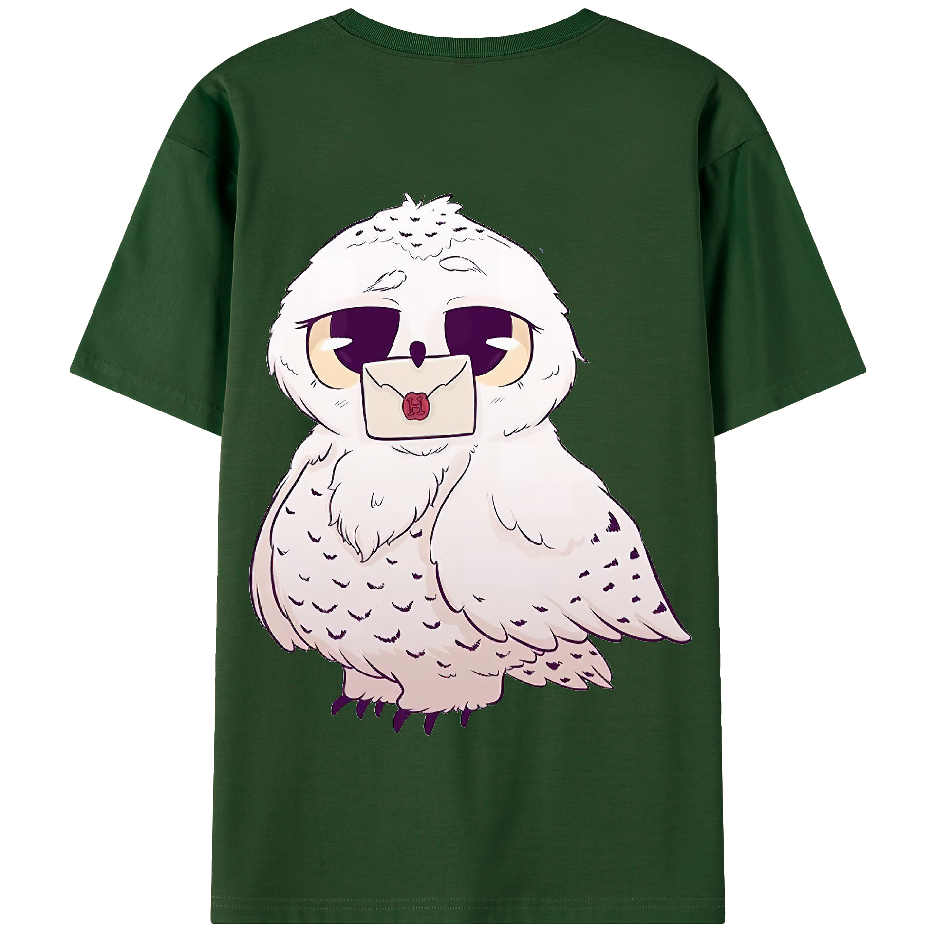 （画像用） Harry Potter ハリー・ポッターシリーズ 綿100％半袖Tシャツ（背面プリント）